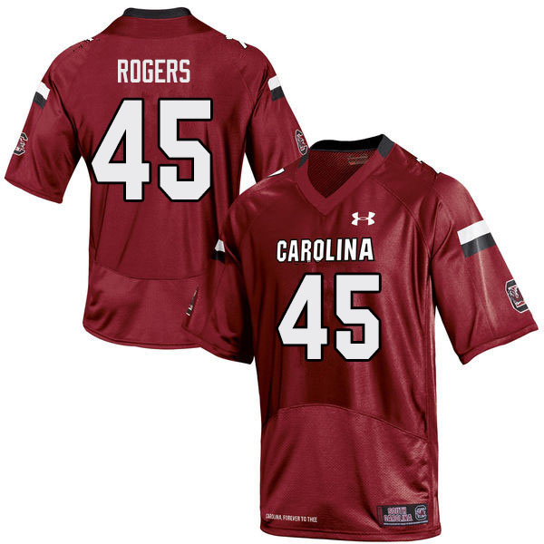 Men #45 Bailey Rogers South Carolina Gamecocks College Football Jerseys Sale-Red
